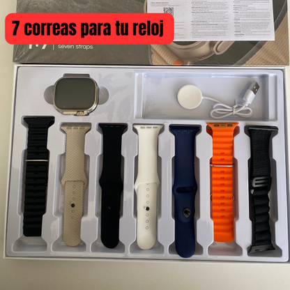 Reloj inteligente+7 correas de obsequio+Envio gratis